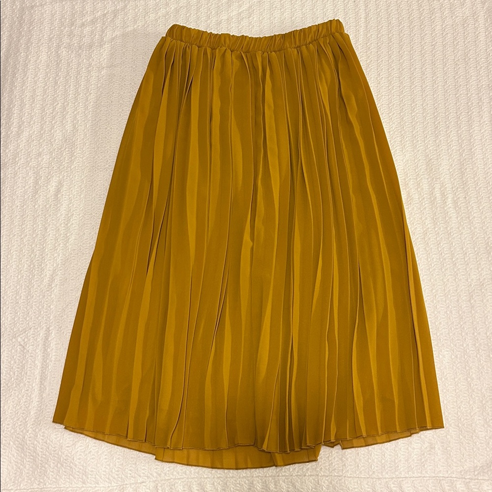 American Eagle Outfitters High-waisted Pleated Midi Skirt - Size S - Picture 5 of 8